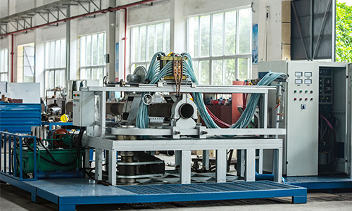 耐磨陶瓷彎頭制作：鋼管熱彎機(jī)